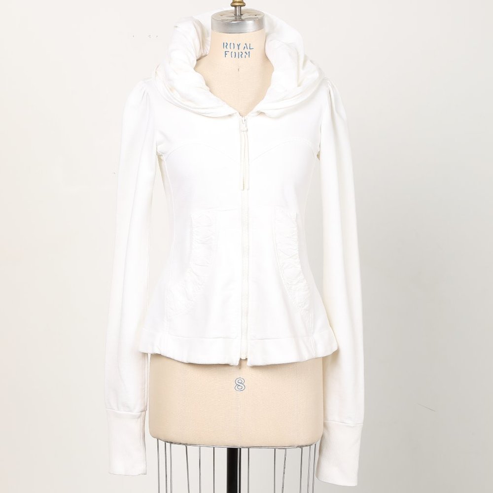 Cloak Hoodie in White